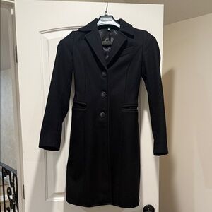 United Colors Of Benetton Elegant Black Wool Women's Coat